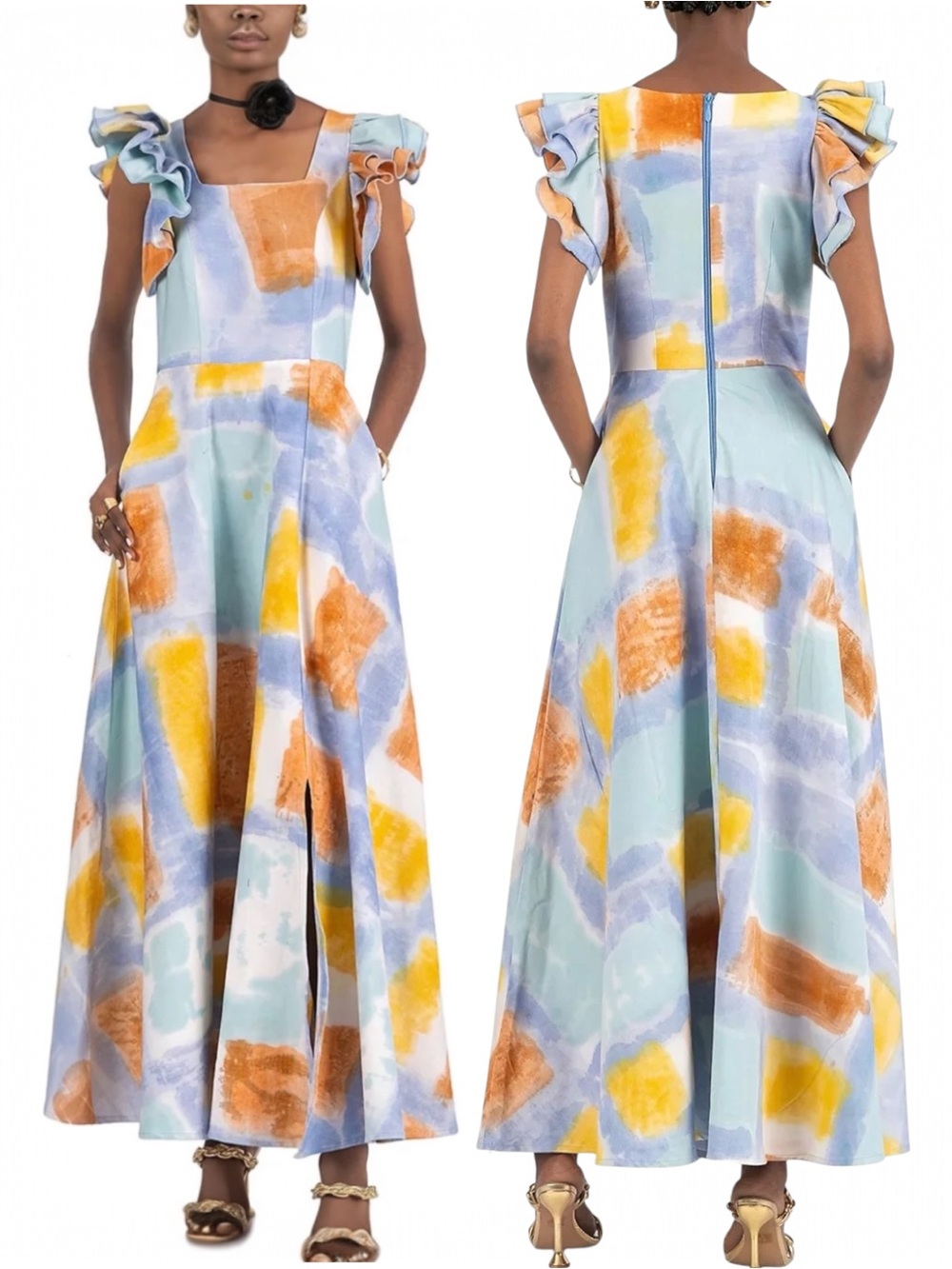 NWT Busayo Tokunbo Cotton Maci Dress Small